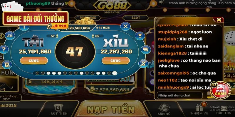Go88 - Thiên đường cá cược đẳng cấp với nhiều game nổi bật 3 Mini game trong Go88 có cách chơi đơn giản và tiện lợi